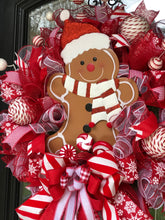 Load image into Gallery viewer, GINGERBREAD WREATH