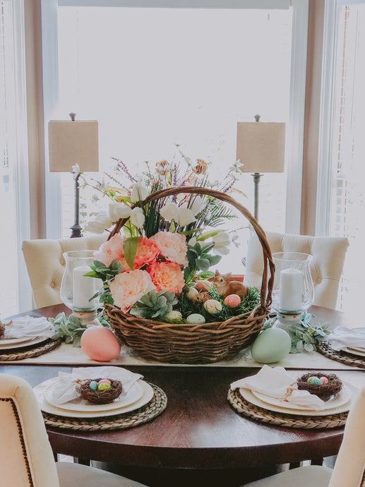 EASTER TABLE CENTERPIECE