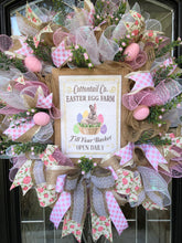 Load image into Gallery viewer, COTTONTAIL CO. EASTER WREATH