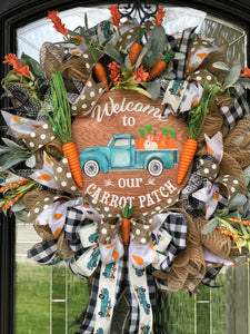 CARROT PATCH WREATH
